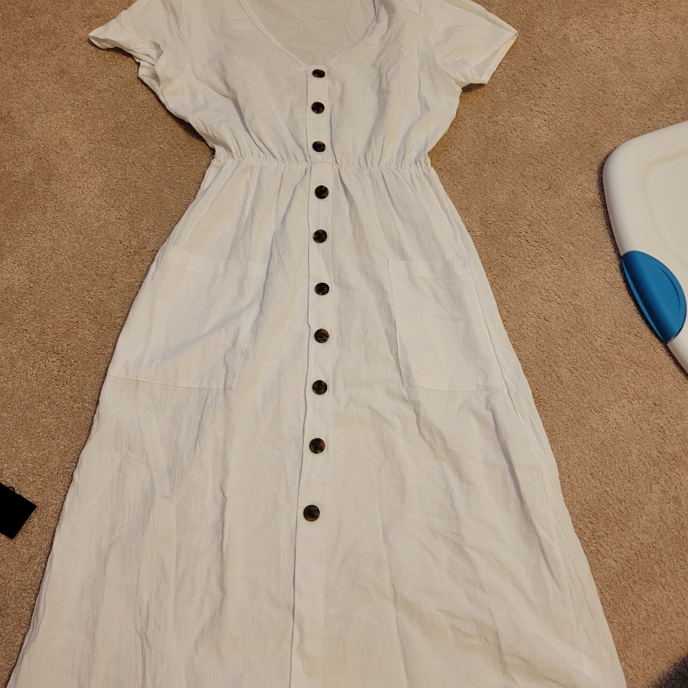 Cute white dress